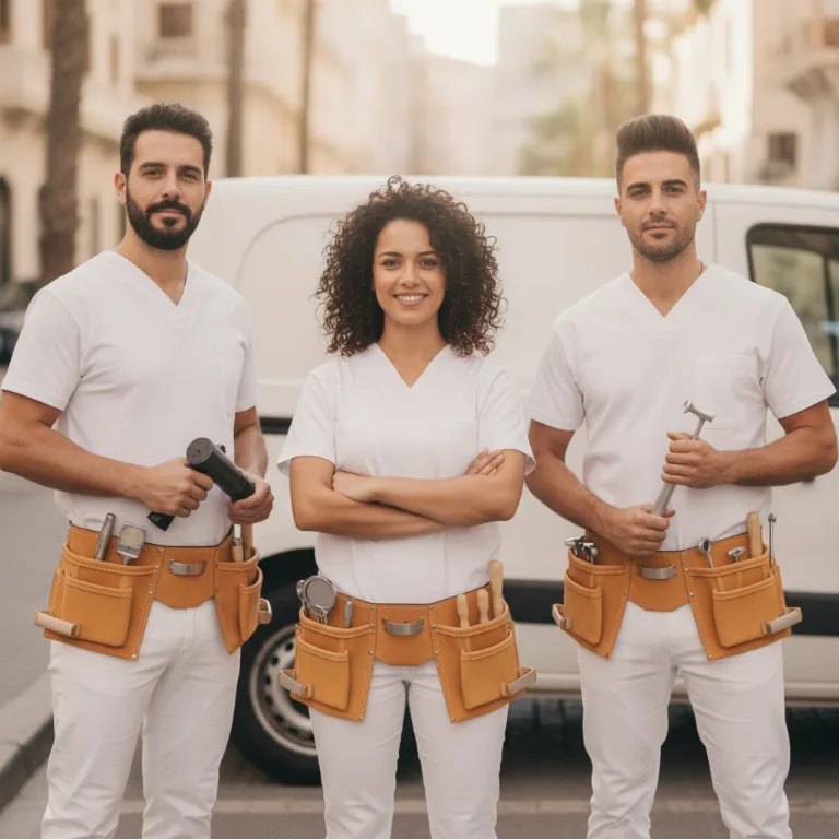Quiropráctico equipo en Llefia